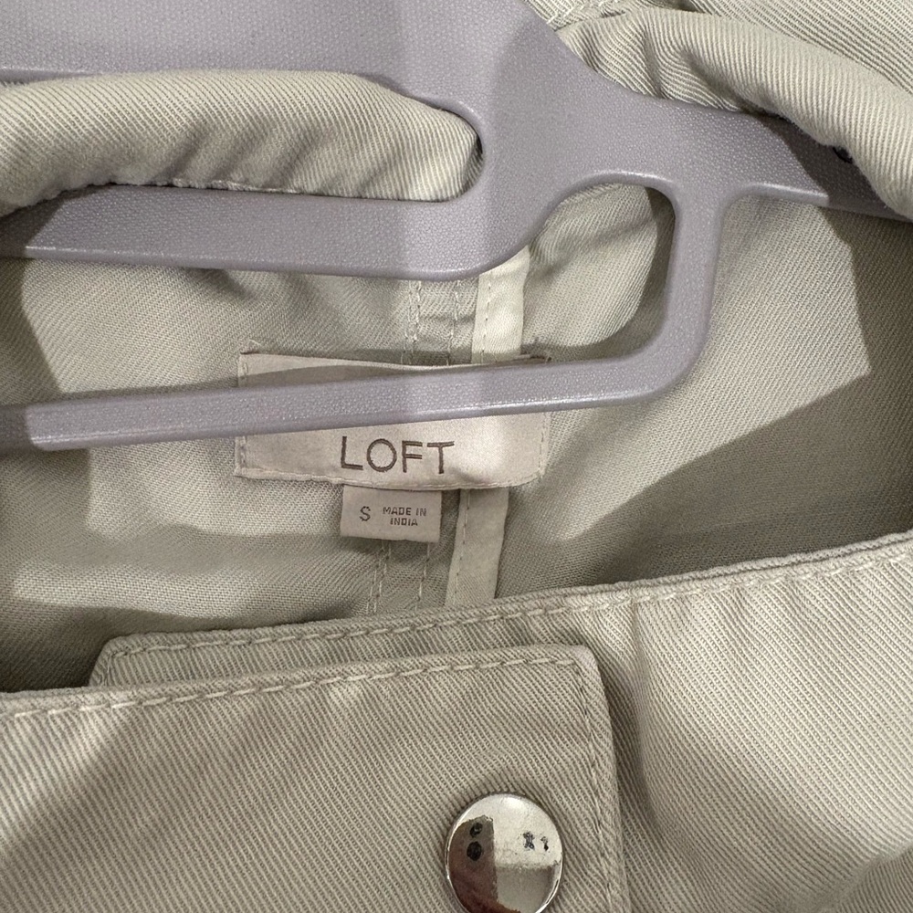 LOFT soft Utility Jacket in Light Beige - Picture 4 of 5